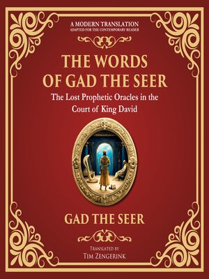 cover image of The Words of Gad the Seer